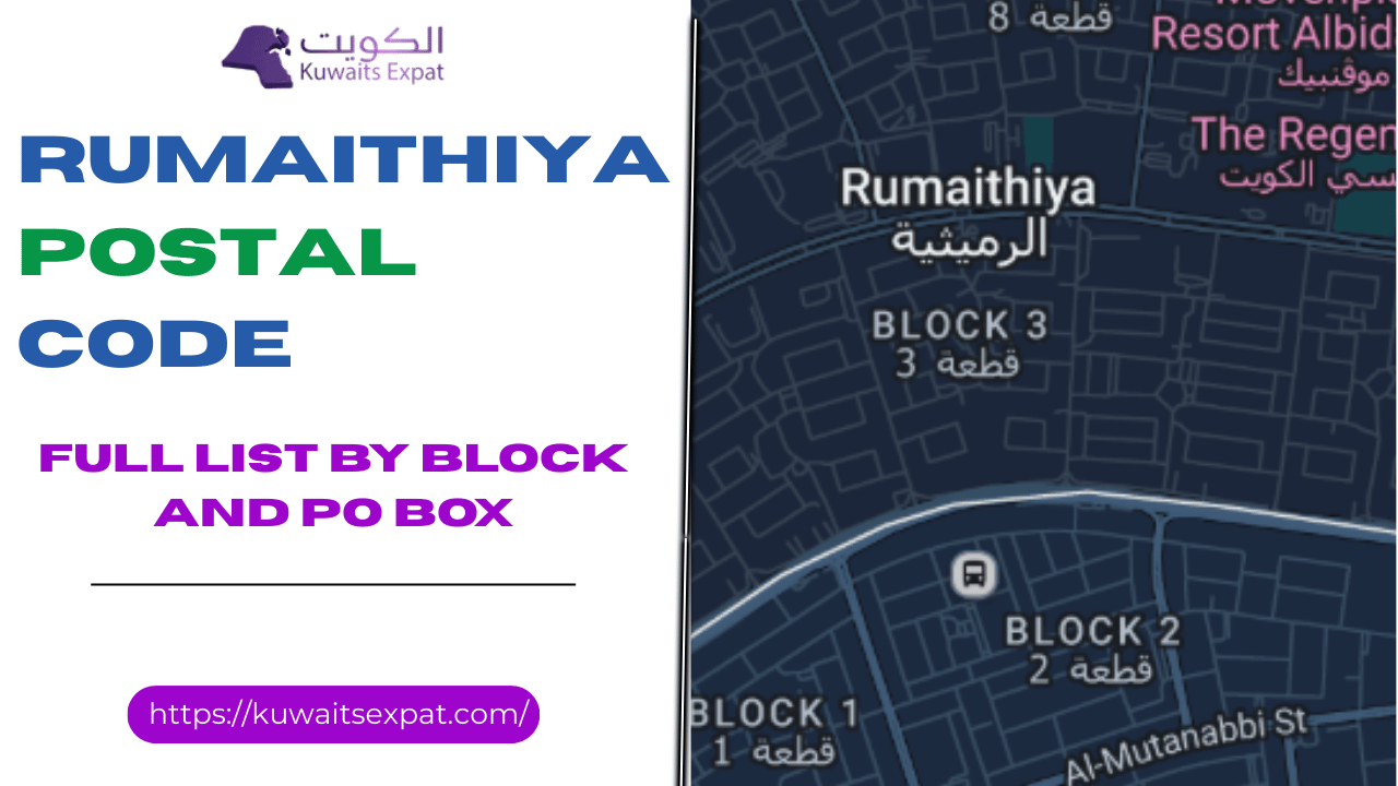 Rumaithiya Postal Code Kuwait