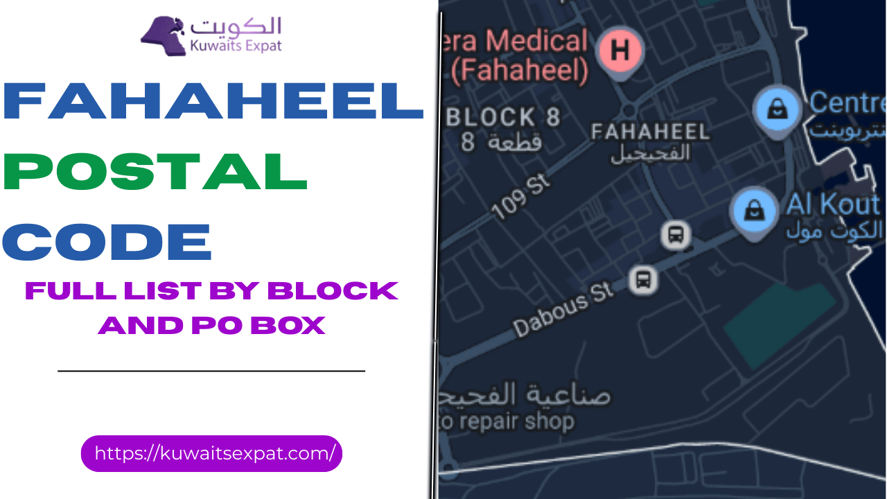 Fahaheel Postal Code Kuwait