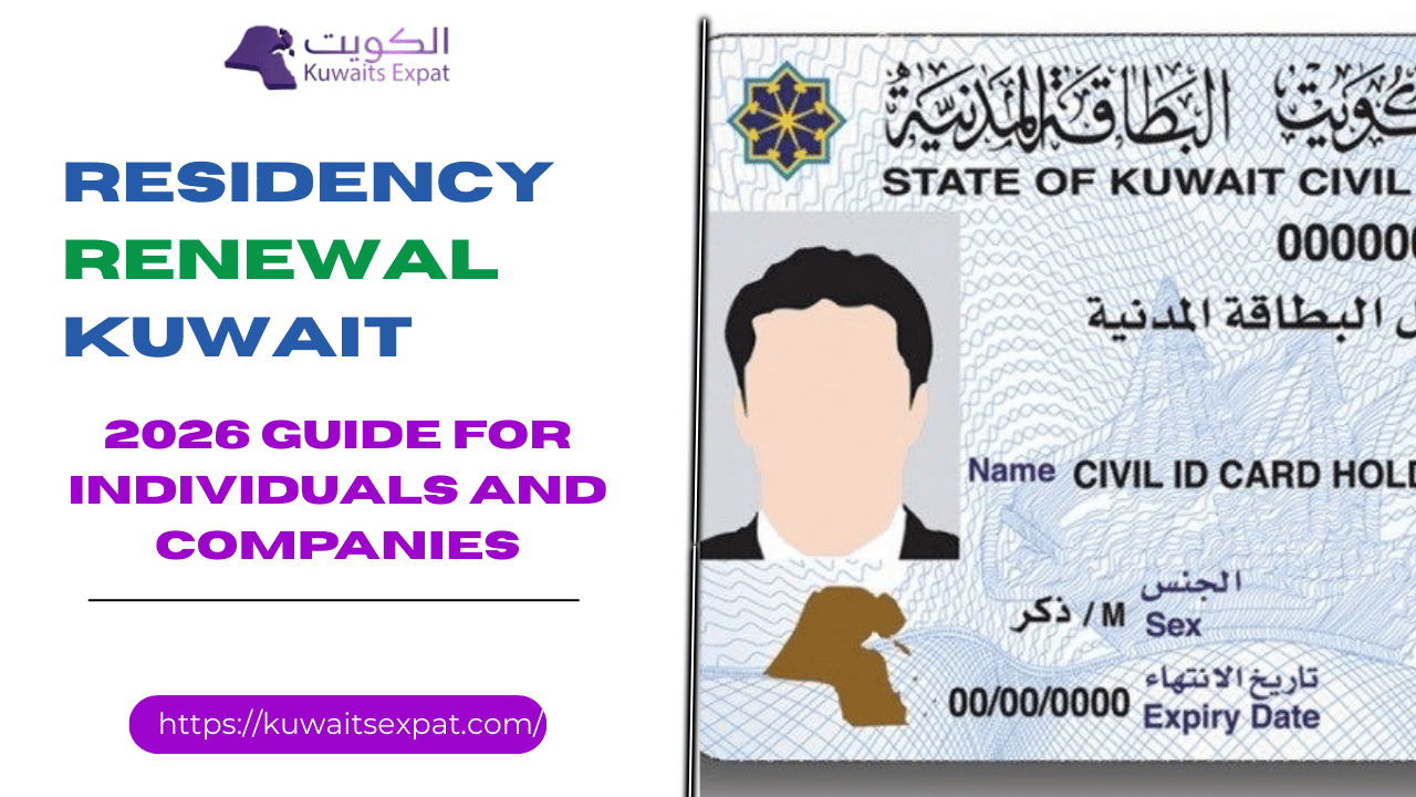 Residency renewal Kuwait 2026
