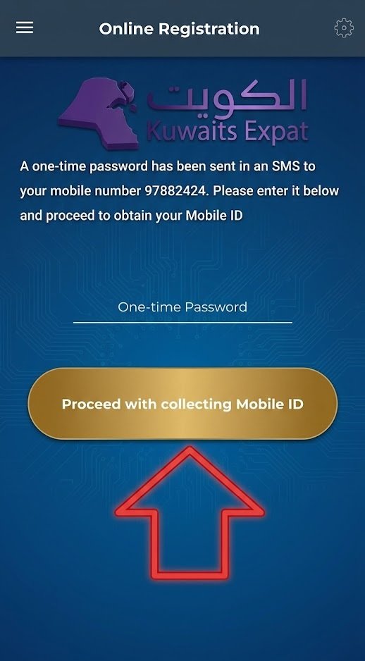 Step 4: Identity verification (selfie + OTP)