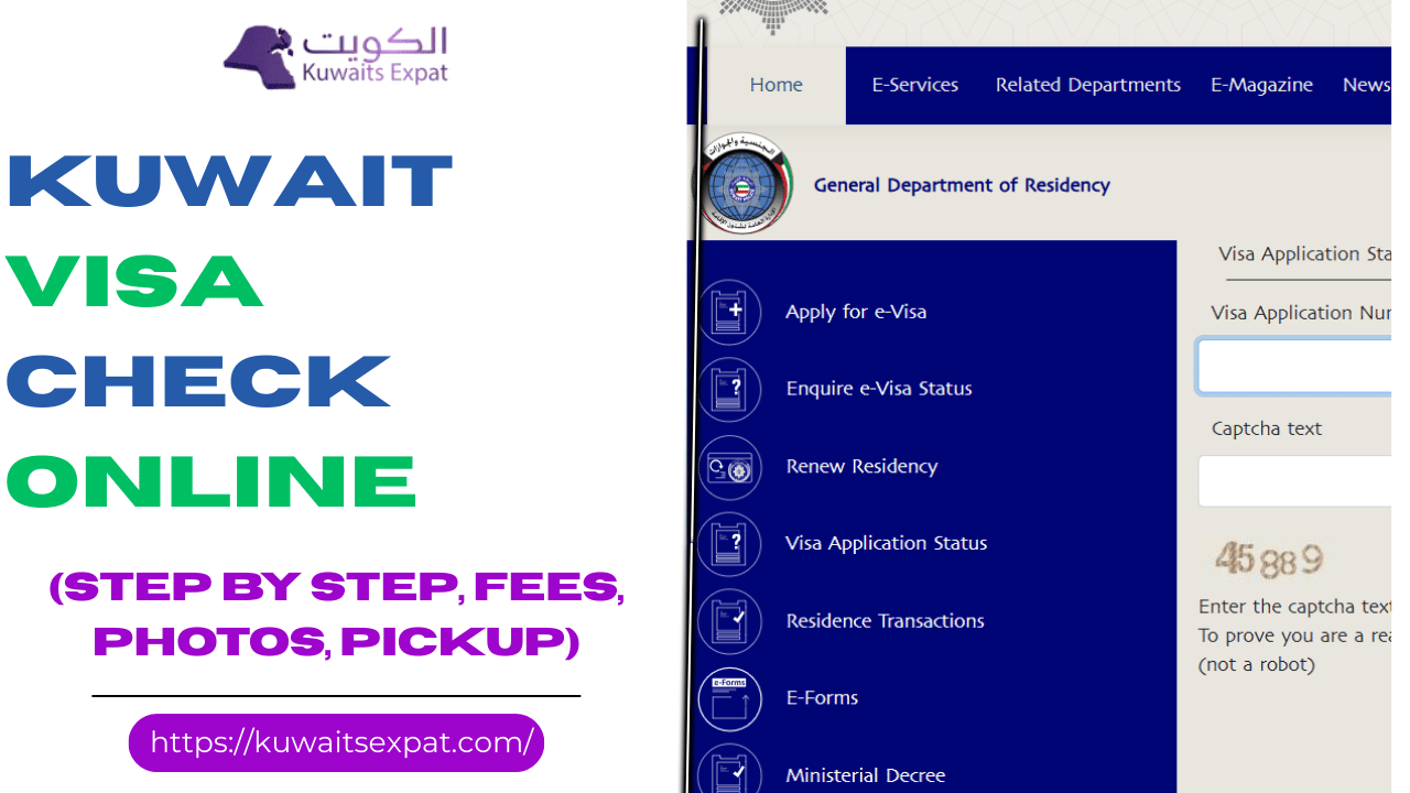 Kuwait Visa Check Online