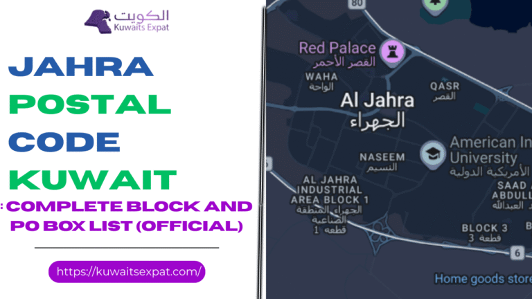 Jahra Postal Code 2026