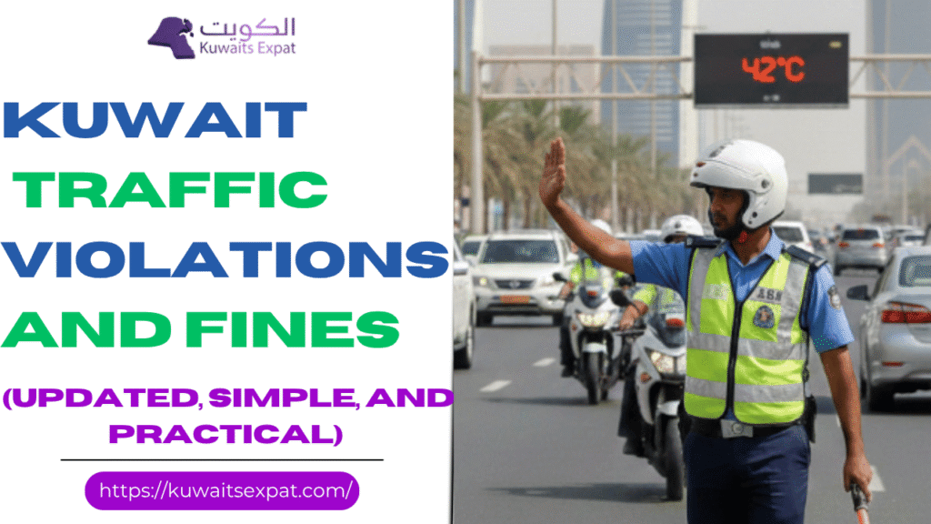 Kuwait Traffic Violations and Fines 2026 Guide (Updated, Simple, and Practical)