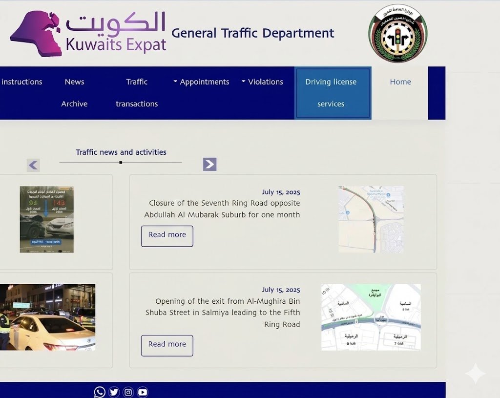 Step 4: Open Driving Licence services