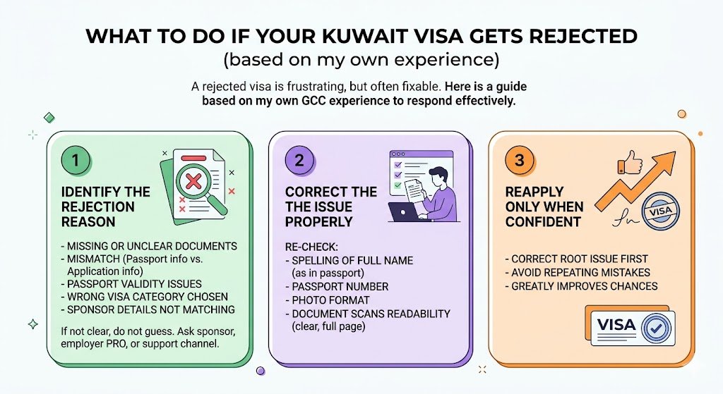 What to do if your Kuwait visa gets rejected (based on my own experience)