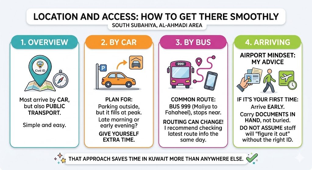 Location and access: how to get there smoothly