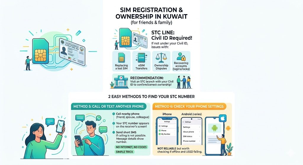 All working methods to check your STC number
