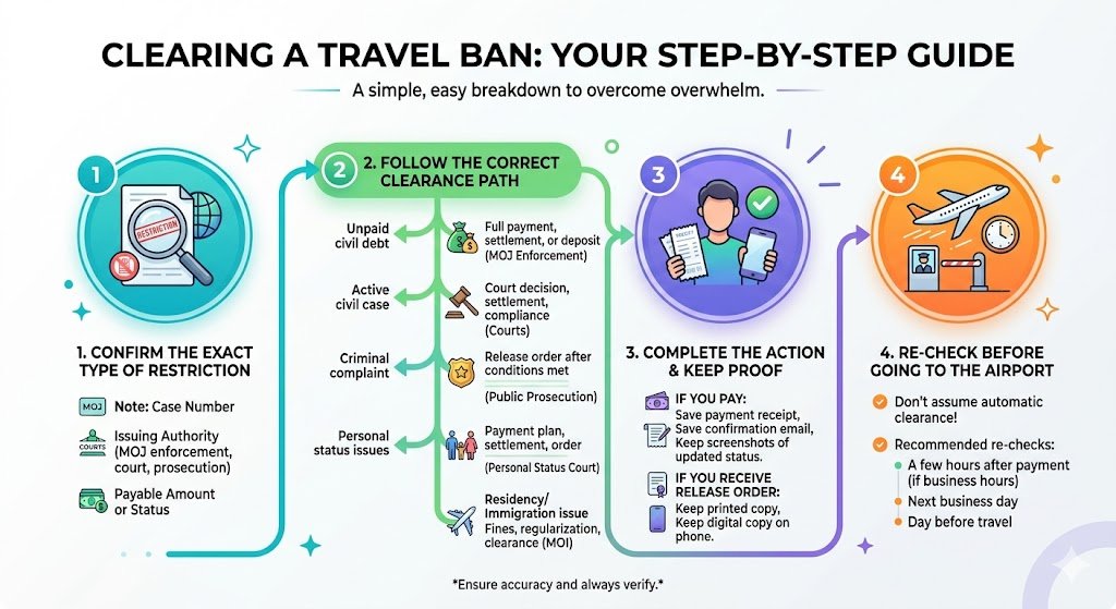 If a Travel Ban Appears: How to Clear It Step by Step
