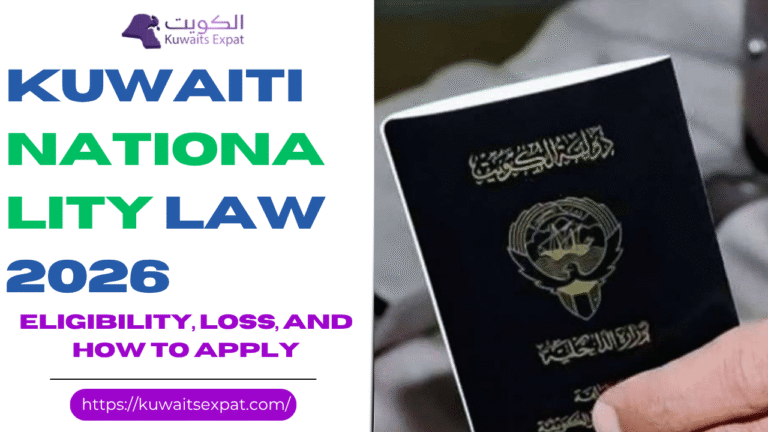 Kuwaiti Nationality Law 2026 Guide: Eligibility, Loss, and How to Apply