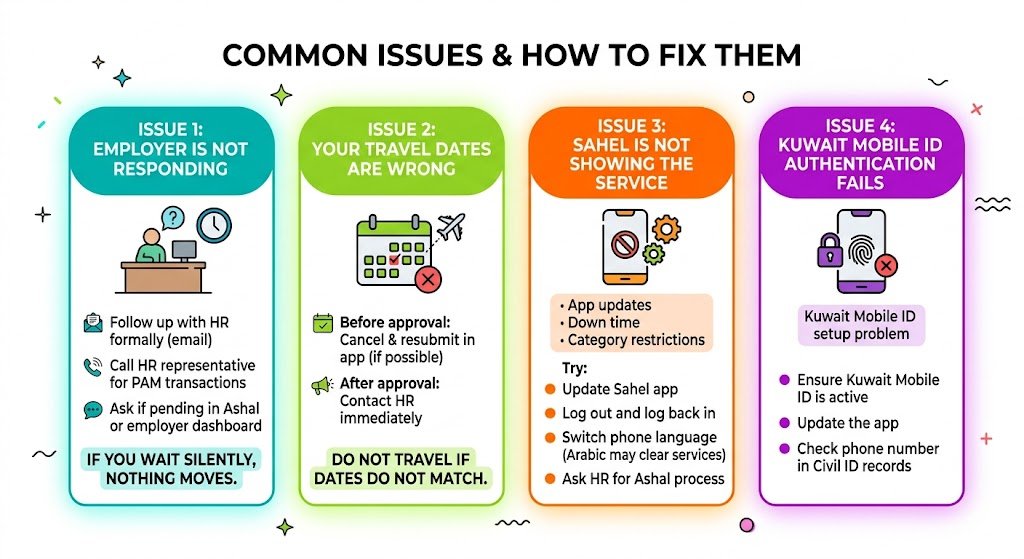 Common issues and how to fix them