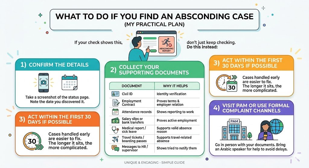What to Do If You Find an Absconding Case (My Practical Plan)
